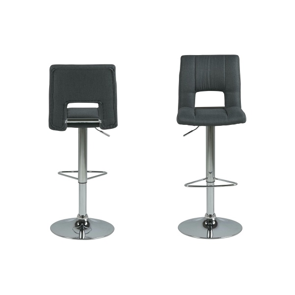 Hoker Sylvia szary ciemny/metal chrom - ACTONA